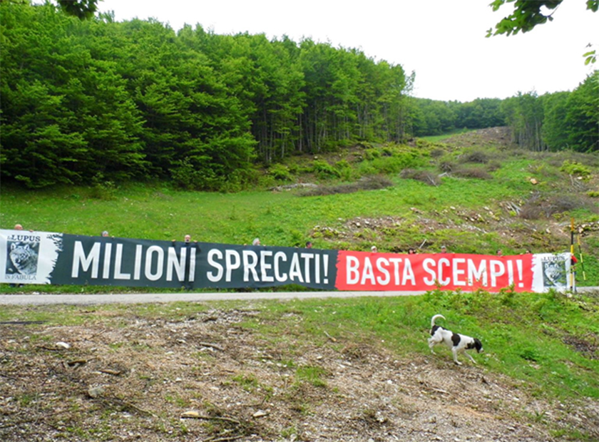 Lupus In Fabula Manifestazione luglio 2018